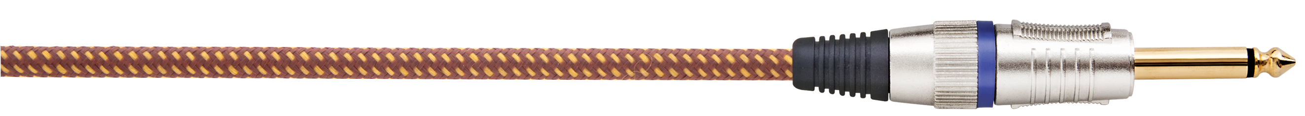 Carson | ROK20BV | 20 ft Noiseless Instrument Cable | Vintage Tweed Carson | ROK20BV | 20 ft Noiseless Instrument Cable | Vintage Tweed
